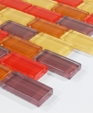 Crystal Glass Tile- Warm Blend Glass Tile - COB0031