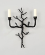  Coral Wall Light, Bronze, 2 Arm