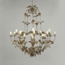 Large Leaf Chandelier