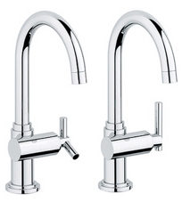 Atrio Atrio High Profile Pillar Faucet, 20 074
