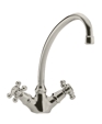Classic Kitchen/Bar Faucet High Profile with Dual Arabesk Handle, 31 061