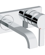 GROHE Allure 2-Hole Wall Mount Vessel Trim, 19 300