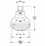 Relexa Top 4 shower head, 28 275