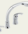 Waterfall Kitchen Pull-Down/Out Faucet