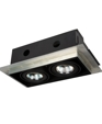 TE212TR 2-LIGHT MR16 W/TRANSFORMER, 2-LIGHT MR16 TRIMLESS MULTIPLE