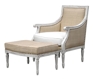 hanna chair and ottoman
