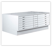 Oversize Flat Files Storage Cabinets / Blueprint / Drawing / map / plan