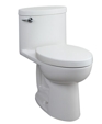 Ovale Elongated 1-Piece Toilet