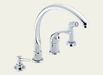 Waterfall Single Handle Kitchen Faucet