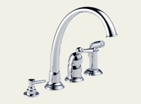 Providence Classic Single Handle Kitchen Faucet w/ Soap Dispenser Providence Classic Single Handle Kitchen Faucet w/ Soap Dispenser