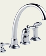 Providence Classic Single Handle Kitchen Faucet w/ Soap Dispenser