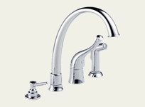 Providence Contemporary Single Handle Kitchen Faucet w/ Soap Dispenser Providence Contemporary Single Handle Kitchen Faucet w/ Soap Dispenser