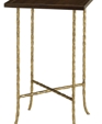 Modern Gilt Twist Side Table