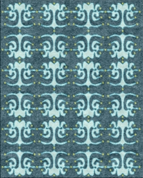 Yoga Blue Rug