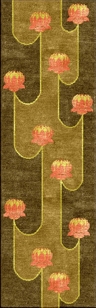 Lotus Pink Runner Rug