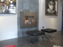 Vision B Vent and Vent Free fireplace, open front
