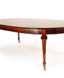 Oval Inlaid Dining Table