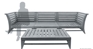 Deluxe Modular Sofa