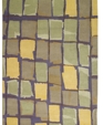 Silk Road Weaves: BRUSHWORKS collection /  Blockworks - 5x7 - Wool - 50 knot