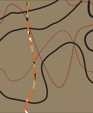 Silk Road Weaves : ELEMENTS / Soft Metal - Wool and Silk, 100 knots