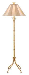 Gold Bamboo Floor Lamp