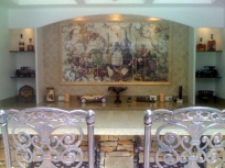 Outdoor Tile mural