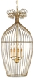 Modern Sculpted Wire Lantern