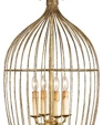 Modern Sculpted Wire Lantern