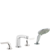 HG Allegro E 4 Hole Tub Filler Trim HG Allegro E 4 Hole Tub Filler Trim
