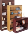 Wood veneer bookcases vbc72, vbc60, vbc30 Wood veneer bookcases vbc72, vbc60, vbc30