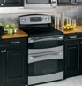 GE Profile™ 30" Free-Standing Double Oven Range, PB975SMSS