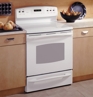 GE Profile™ 30" Free-Standing Electric Convection Range, JB988TKWW