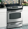 GE Profile™ 30" Slide-In Electric Range, JS968SKSS