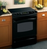 GE Profile™ 30" Slide-In Electric Range, JS968BKBB