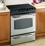 GE Profile™ 30" Slide-In Electric Range, JS900SKSS