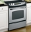 GE® 30" Slide-In CleanDesign Electric Range, JSP46SNSS
