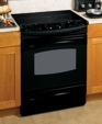 GE Profile™ 30" Slide-In Electric Range, JS905BKBB