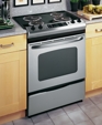 GE® 30" Slide-In Electric Range with Self-Cleaning Oven, JSP39SNSS