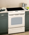 GE® 30" Slide-In Electric Range with Self-Cleaning Oven, JSP42DNCC