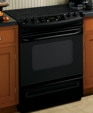 GE® 30" Slide-In Electric Range with Self-Cleaning Oven, JSP42BKBB