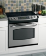 GE Profile™ 30" Drop-In Electric Range, JD968SKSS