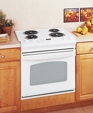 GE® 30" Drop-In Electric Range with Self-Cleaning Oven, JDP39DNWW