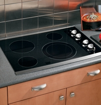 GE® 30" Built-In CleanDesign Electric Cooktop, JP356SMSS
