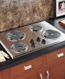 GE® 30" Built-In Electric Cooktop, JP328SKSS