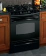 GE Profile™ 30" Slide-In Gas Range, PGS968BEMBB