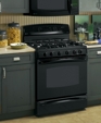 GE Profile™ 30" Free-Standing Dual-Fuel Double Oven Range, P2B918DEMBB