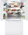 GE Profile™ Energy Star® 20.8 Cu. Ft. French Door Refrigerator with Icemaker, PFCF1NFXWW