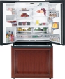 GE Profile™ Counter-Depth 20.9 Cu. Ft. French Door Bottom-Freezer Refrigerator, PFIC1NFWBV