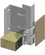 F1.40 Concealed Rainscreen Attachment System