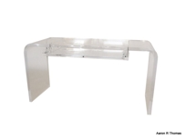 The Lucite Acrylic 'M' Desk